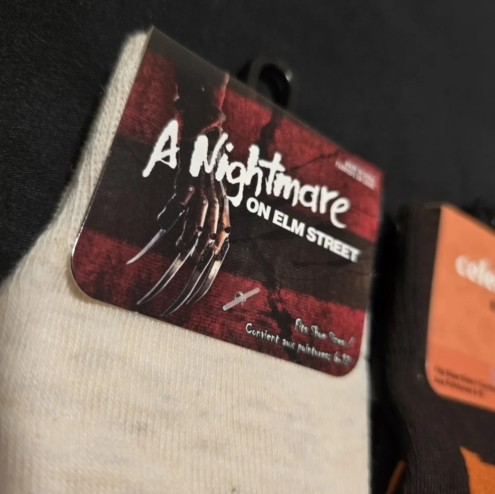 Freddy & Hersheys Candy Halloween Socks NWT Men Size‎ 6-12